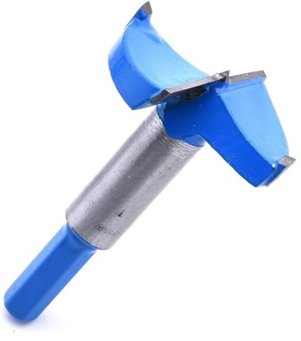 Ya Song Juego de brocas con punta de carburo de 15-100 mm for taladrar, cortar y perforar madera, for madera, plástico y contrachapado.(50mm-HEX HANDLE)