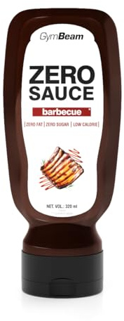 GymBeam Salsa Barbecue ZERO, Salsa Barbecue Senza Zucchero, Grassi, Glutine e Lattosio, Adatta a Vegani, Vegetariani e Diete, Esalta il Gusto del Tuo Cibo Preferito