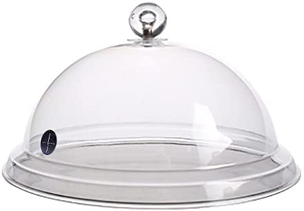 MagiDeal 16/21.5/26/31.5cm Pistolet Fumant Acrylique Dôme Couverture Alimentaire pour Plaques, Lunettes, Bols, Fumée Infuser Cloche, fumée Infuser Accessoire - 31.5cm