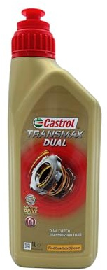 LUBRIALPHA - Transmax Dual Olio Cambio Automatico | Fluido SAE 75W Sintetico | Compatibile con Cambi a Doppia Frizione | Include Portachiavi Cavatappi, 1L