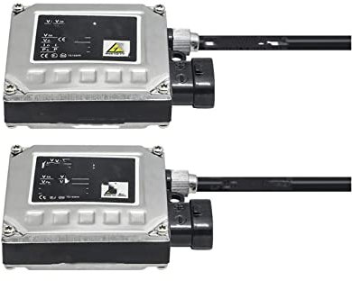 Vorschaltgerät für Xenon-Scheinwerfer 55W HID Xenon Vorschaltgerät Zündung Elektronischer Ballast Block 12V Für Auto Xenon Birne H1 H3 H4 H7 H8 H11 9005 HB3 9006 HB4 9007 H13 (Größe : 2PCS)