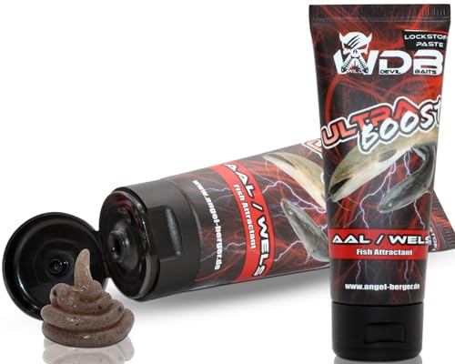 Angel-Berger Wild Devil Baits Ultra Boost Raubfischpaste Lockstoff Paste Fish Attractant Köder Paste Raubfisch Aroma