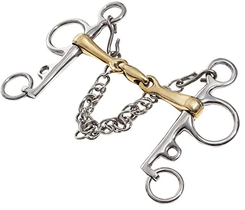 Start Pelham doppelt gebrochen aus Neusilber – massiv & pferdefreundlich für präzise Kontrolle & mehr Gelassenheit (12,5 cm)