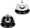 2 Stück Tischglocke,Tischklingel,Schwarz-Weiß-Smiley Bell,Klingelservice,Rufglocke,Rezeptionsklingel,Dinnerglocke,Lächelnglocke Fur Restaurant Küche Hotel Bars Service Haustier