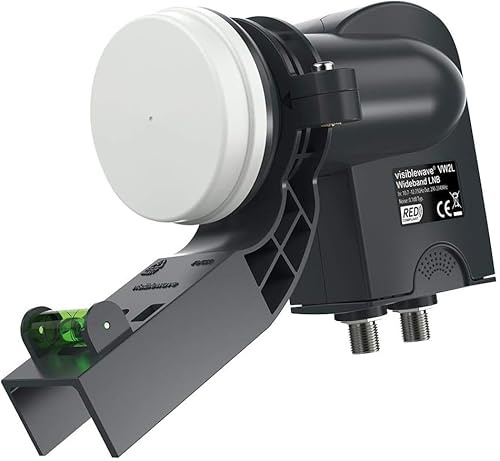 DragonSat Twin Output Wideband LNB With Clamp Aerial & Satellite Equipment