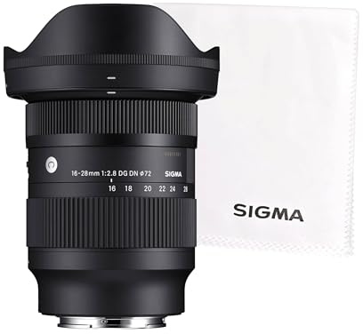 Sigma 16-28mm F2.8 DG DN | C Sony Comprend Un Chiffon de Nettoyage Sigma