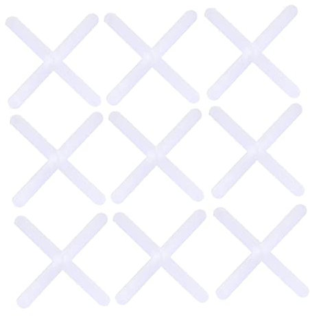 Didiseaon 2000pcs Ceramic Tile Cross Spacers Porcelain Paving Spacers Grout for Tile Laying Tiling Ceramic Tiler Tools