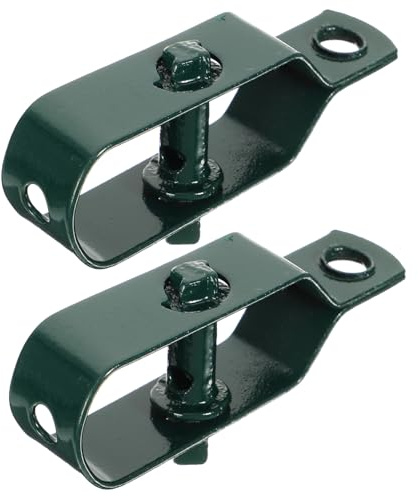 Mikikit Lot De 2 Tendeurs De Câble en Acier Plastifié 100x1,5 Mm pour Serrage Et Jardin, Robuste Et Résistant à La Corrosion, Outil De Tension pour Clôtures Et Grillages Extérieurs