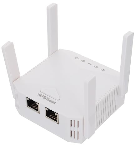 Tofficu Extenseur sans Fil Ghz Mbps avec Antenne Externe Répéteur De Signal sans Fil pour Prolonger La Couverture sans Fil Alimentation Via Prise UE