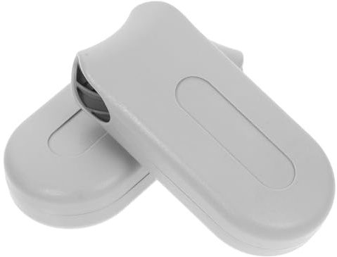 INOOMP 2 Tensores de Cable de Repuesto para Persianas Enrollables y Verticales Accesorios para Estores de Ventanas en Color Gris Dispositivo de Seguridad Manija Tensora Pack de 2