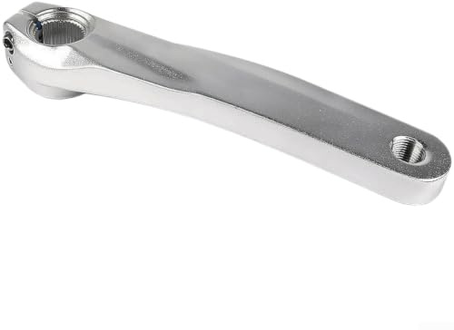 Honseadek Brazo de manivela izquierdo 36 ranuras 170 mm, aleación de alusmallum para SLX para xt 590 596 610 bielas, ajuste exacto para ciclismo (plata)