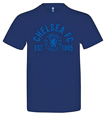 Chelsea FC EST 1905 T-Shirt Authentic UK Merch