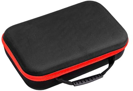 perfk Mallette de transport pour perceuse électrique, boîte de rangement d'outils, Portable, fermeture éclair lisse, sac à outils antichoc, étui de, L