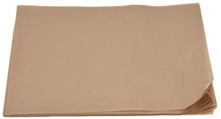 100 pièces de papier sulfurisé blanc, tapis en silicone transparent de 7,9x11,8 pouces, papier d'huile de cuisson, papier antiadhésif pour barbecue pour la cuisson, la friture et (True color 20*30CM)