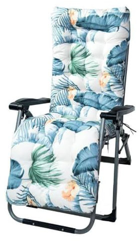 HLTQL Colchonetas para Tumbonas Jardin Exterior、Colchoneta para Tumbona De Piscina、CojíN para Tumbona Plegable、ColchóN Tumbona Exterior Grueso(c2,170x53x8cm)