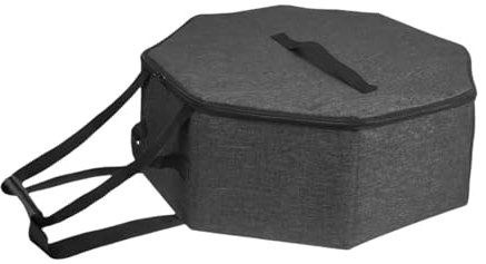 SIIENNA Hutschachtel Reise-Hutbox, Hutträger, Reißverschluss, Sonnenhutschutz, Heimaufbewahrung, leichter Cowboy-Cap-Organizer FüR HüTe