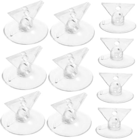 WESIEVYA 10pcs Sucker Lamp Extractor Strong Grip Suction Cup Light Bulb Remover Tool for High Ceiling