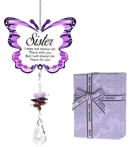 AYNKH Exquisite Crystal Pendant, Gift For Sisters And Female Friends, Birthday, Graduation, Anniversary