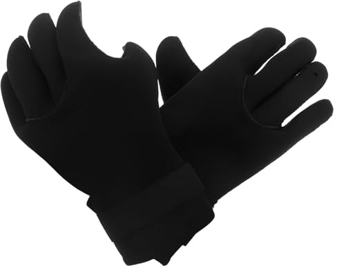 SMASOLO Guanti Termici da Immersione in Neoprene Impermeabili Antiscivolo per Uomo e Donna Guanti Subacquei Resistenti per Snorkeling Nuoto e Sport Acquatici Taglia L Protezione