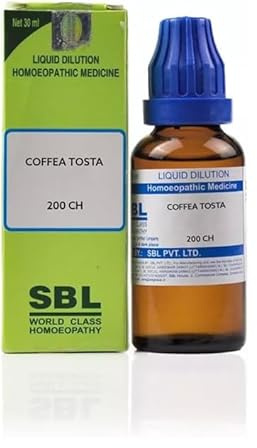 SBL CLASS SBL Homoeopathic Coffea Tosta 200 CH (30ml) (1.0 fl oz) -SPJ