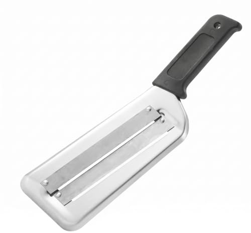 Affettatrice Per Cavolo, Coltello Per Sminuzzare Verdure A Doppia Lama In Acciaio Inossidabile, Affettatrice Pelapatate Multifunzione - Nero