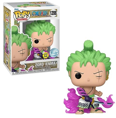 Funko Pop! Chalice Collectibles Exclusice Omne Piece - Zoro (Enma) GITD #1288