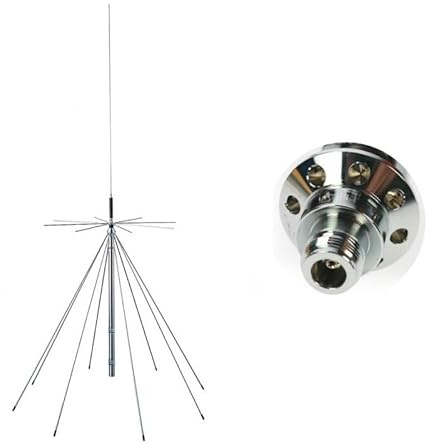 Antena Diamond Diamond Original D-3000N Antena Disco RX: 25/3000 MHz TX: 50MHz (20W), 144, 430, 904 y 1200 MHz (200W) Conector N