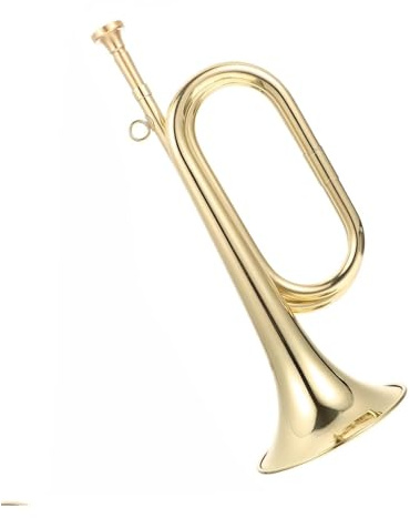 Trompete Trompete Kavallerie Scout Trompete Bugle Messing Student Trompete Instrument geeignet für Anfänger und Erwachsene