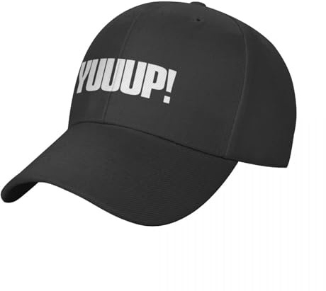 CWCMZDH Baseballmütze Basecap Yuuup! beliebtes Lager Auktion Sprichwort für Auktionator Baseball Cap Papa Hut Custom Cap Hut weibliche Männer