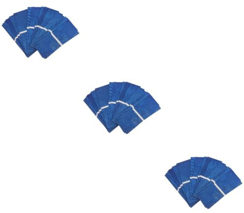 KONTONTY 3sets Solar Panel Battery Portable Solar Panels Charger Wall Mount Outdoor Use 100pcs*3