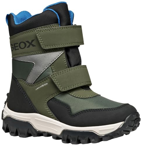 Geox J Himalaya Boy B ABX, Stivale alla Caviglia, Military Royal, 30 EU