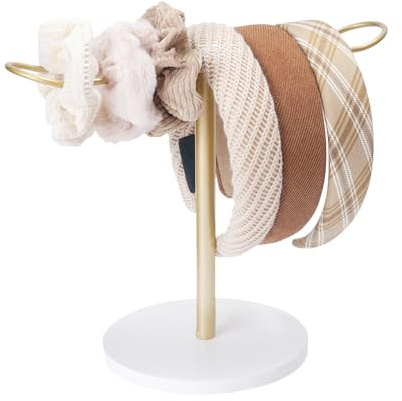 YALiya Support de Bandeau en Métal, Support de Rangement de Bandeau
