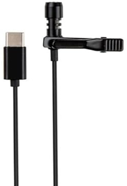 Rurararu Lavalier Lapel Microphone USB-C Mac mini M4 Microphone Compatible for Samsung Galaxy S25/S24/S23/S22 Ultra Tab S10/S9/S8/S7 Plug and Play MIC Android Phone & iOS