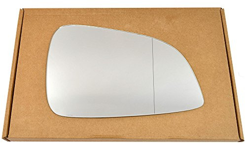 Less4spares Wing Mirror Glass Right Compatible with Vauxhall Astra H 2009-2010 STICK-ON Driver Off Side with Blind Spot