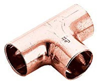 Raccordo A T Rame 12x12x12 Mm A Saldare F/f/f Frabo