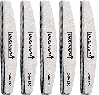 Nagelfeilen Professionelle Doppelseitige 240/320 Streugut Nagelfeilen Professionelle Nagel Buffer Block Schmirgel Boards für Gelnägel/Naturnägel (15 Stück) (240/320)