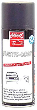Plastic Coat CARCOS Måla för PLAST Bilspray Ljusgrå FÖRNYAT MYTAR 400 ML
