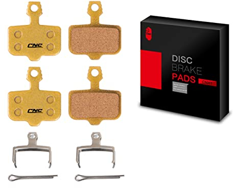CNCLOL Bremsbeläge für Avid Elixir 1/3/5/7/9 ER/CR SRAM，2 Paar Fahrrad Bremsbeläge für avid DB DB1 DB3 DB5 Avid XO XX
