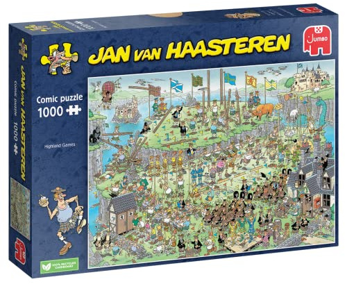 Jan Van Haasteren, Highland-Spiele, Puzzle 1000 Teile Erwachsene
