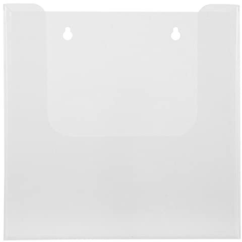 STOBOK Wand-aktenhalter Aus Hochwertigen Materialien Transparenter Zeitschriftenständer Für Büropapier Und Materialien Kompakt Und Einfach Zu Montieren