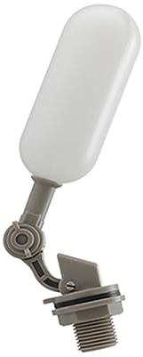 Wasser-Schwimmer-Kugelhahn, Absperrventil, DN15, 1,27 cm, NPT, automatischer Füllfutter-Luftbefeuchter, Hundewassernapf, Schwimmerventil für Wassertank, Teiche, Fische, Aquarien, Vieh, 1 Stück