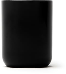 Excelsa Nordic Lot de 6 verres noirs, verre pulvérisé, capacité 350 ml.