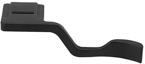Haoge Metal Thumbs Up Grip for Fujifilm X-T50 X-T30II XT30 XT20 XT10 Camera, Fuji XT50 XT30ii Hot Shoe Mount Thumb Support Enhanced Grip
