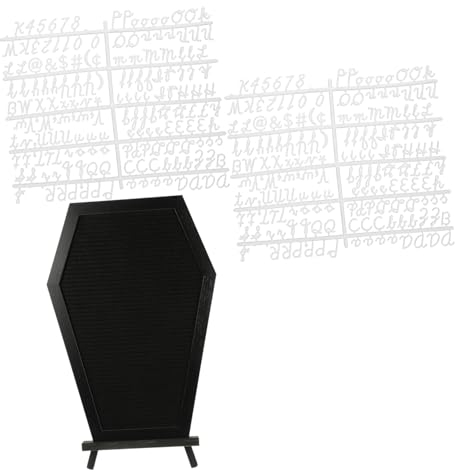 Gogogmee Mehrzweck-brieftafel Memotafel Aus Holz Im Sarg-design Für Die Inneneinrichtung
