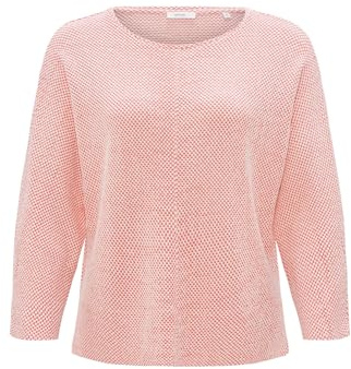 OPUS Damen Langarmshirt | Shirt SERERA Batwing Fit aus Viskose Mix Sweet red, 38