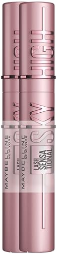 Maybelline New York Lash Sensational Sky High Mascara Lot de 2 mascaras pour cils extra longs Noir 2 x 7,2 ml