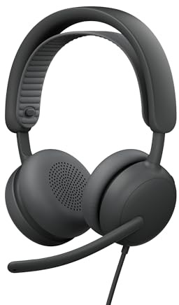 Logitech Zone Wireless 2 ES for Business – kabelloses Headset | Geräuschunterdrückung, adaptivem Hybrid ANC, nativem Bluetooth, Microsoft Teams-zertifiziert – Grafit