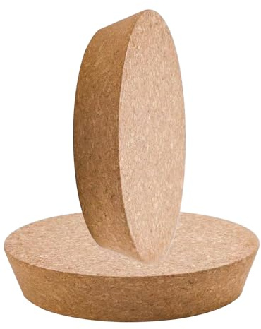 2Pcs Cork Bung, Tapered Cork Stoppers Cork Plugs 185/160mm H:30 - Corks Lids Replacement Corks for Wine Bottle, Beer Glass, Carafes, Pottery Decorative Bottles and DIY Crafts (185 x 160 x 30mm)