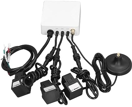 Haofy Energieffektiv Elmätare för Smart Hem med 3-fas Kretsnivåsensor för , Monitoreffekt för Luftkonditionering, Spis, Tvättmaskin, Torktumlare, för