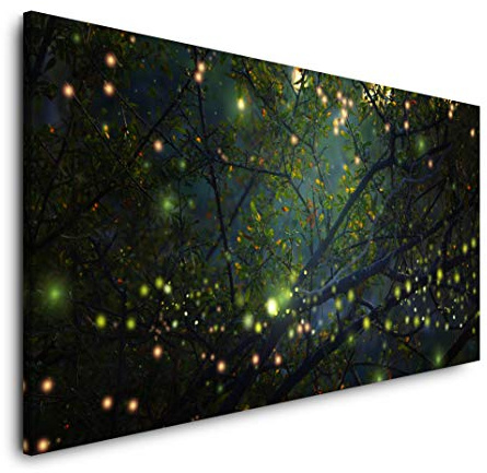 Abstrakt 120x 60cm Panorama Leinwand Bild XXL Format Wandbilder Wohnzimmer Wohnung Deko Kunstdrucke